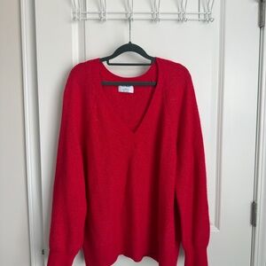 Old Navy Red Women's Sweater - Crew Neck